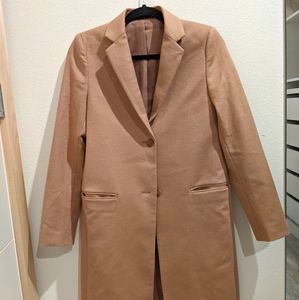 Cashmere wool blend women's coat